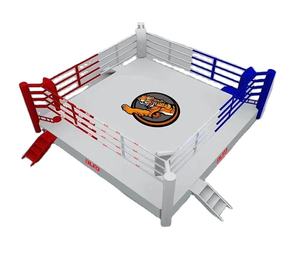 Logotipo personalizado Los más vendidos ring de boxeo <span class=keywords><strong>plastron</strong></span> de protection Boxe corde ring de boxeo competencia Boxing Gym ring - Product Image 3