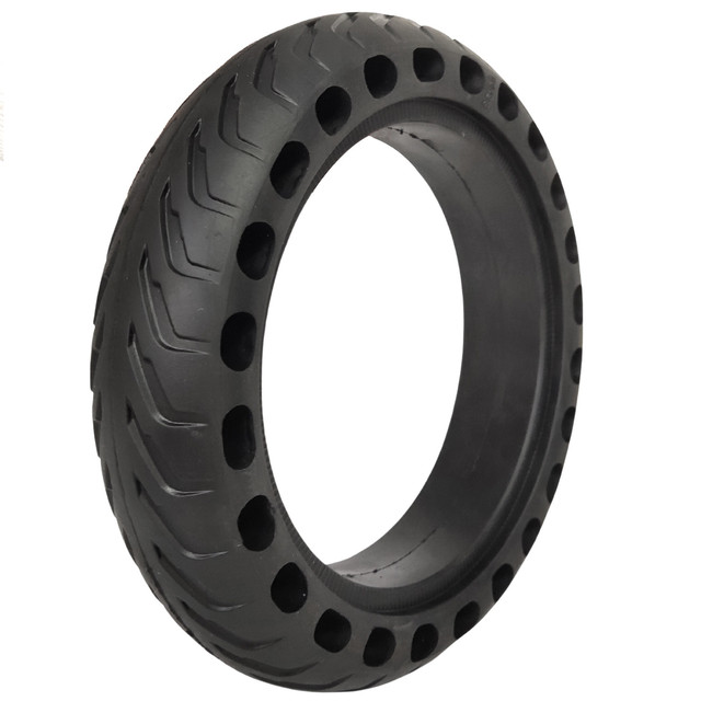 Electric Scooter Tires, 8 1/2x2 Honeycomb Solid Tires, 8.5-inch Explosion-Proof Outer Wheels, Non-Inflatable Anti-stab