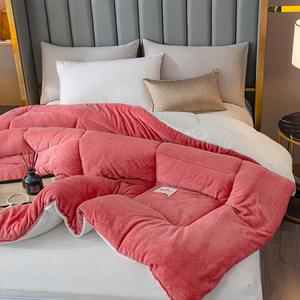 Moderno <span class=keywords><strong>Piumone</strong></span> <span class=keywords><strong>Invernale</strong></span> in Lana d'Agnello e Cashmere Ispessito Grigio per Divano Letto, Hotel a Cinque Stelle, Camera da Letto <span class=keywords><strong>Matrimoniale</strong></span> - Product Image 5