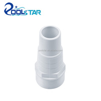 Konektor Selang PVC Universal Poolstar untuk Penyedot & Pembersih Kolam Renang, Adaptor Selang Luar Ruangan Model P2017 1000 Buah