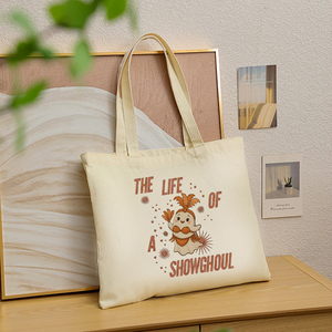 1 PC Cuộc Sống Của Một Showgirl Vui Mô Hình Ma Tote <span class=keywords><strong>Canvas</strong></span> Cá Nhân Vai Túi Cho Du Lịch Của Phụ Nữ Tái Sử Dụng Mua Sắm Túi - Product Image 5