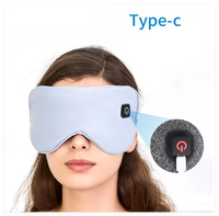 Masseur oculaire chauffant électrique sans fil rechargeable Aofit, compresse chaude pour les yeux secs