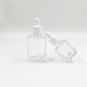 15ml 30ml kozmetik damlalık boş ekran baskılı uçucu yağ şişe kare vida saç cam ambalaj - Product Image 4