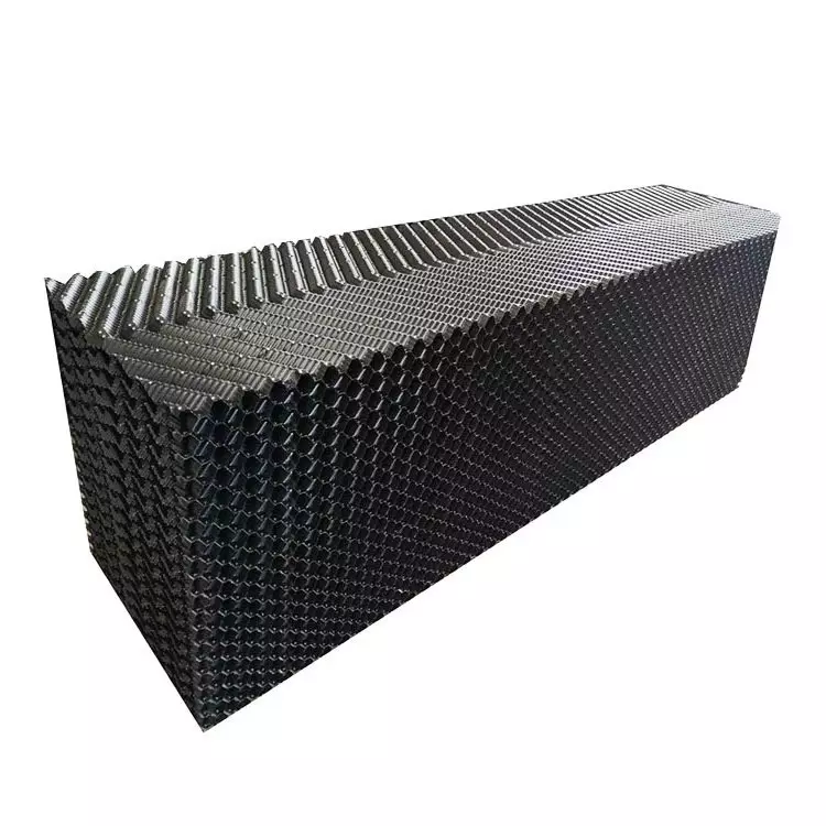 Структурированный фильтр для очистки воды, заполняющий пакет из ПВХ-фильтра