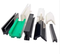 Bonne qualité Profilé de fenêtre en plastique PVC Profilés de toiture en plastique Bande d'extrusion Joints Profilé en plastique ABS PVC Double canal en U