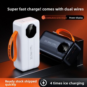 Batterie Li-Polymère à Affichage Numérique Intelligent Haute Capacité YKD <span class=keywords><strong>CK</strong></span>-1004 50000mah, Banque d'Alimentation Portable, Double Sortie USB, Entrée Type-C - Product Image 5