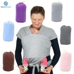 Porte-bébé en coton doux <span class=keywords><strong>de</strong></span> meilleure qualité respirant et pliable avec logo privé pour nouveau-né et bébé - Product Image 3
