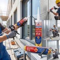 KAYSDAA 9900 Mastic silicone neutre haute résistance pour applications structurelles – Meilleur prix pour le marché nigérian – Adhésif de construction certifié ISO