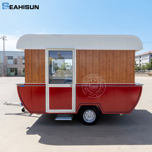 Estación de Bar de cerveza móvil, impresora de quiosco de pago táctil, furgonetas de trabajo chinas, carrito de camión de comida para chips de caramelo, remolque de caballo móvil - Product Image 2
