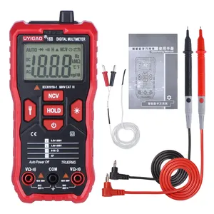 Multimètre TM-UA168 gamme automatique numérique 1999 comptes testeur de résistance de voltmètre avec Instrument électrique LCD