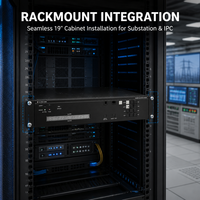 Boîtier personnalisé en aluminium pour UPS, boîtier de carte PCB, rack informatique, châssis de serveur 2U 19 pouces à montage court en rack, en tôle