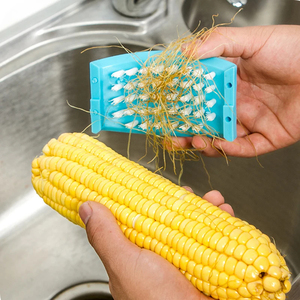 Cepillo Limpiador Multifuncional con Ventosa para Cuchillos, Tenedores y Cucharas, Ideal para Limpiar Verduras, Frutas y Utensilios de Cocina (Venta al Por Mayor) - Product Image 4