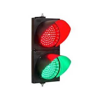 Semáforo de Tráfico de 200 mm, AC220V AC110V DC12V, Luz LED Roja y Verde - Product Image 1