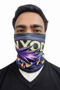 New Premium Poly Spandex 4-Way Stretchable Full sublimation Fully Customizable 9 in 1 Bandana Balaclava , dust protection - Product Image 3