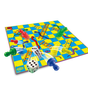 Juego de mesa educativo para la primera infancia, ajedrez y Ludo, juguete interactivo plegable para padres e hijos, para edades de 2 a 6 años - Product Image 3
