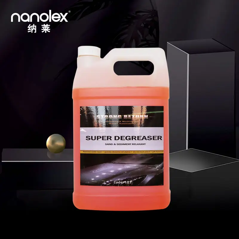 Nanolex 101 다목적 자동차 인테리어 주방 청소기 완고한 기름 얼룩 제거 가장 강한 부엌 탈지제 액체 무료