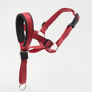 Juego de bozal y arnés para perros agresivos, juego de accesorios de correa para caminar, Collar ajustable antimordedura para mascotas sin ladridos - Product Image 5