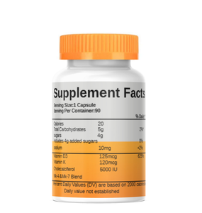 Capsules de Vitamine K2 <span class=keywords><strong>D3</strong></span> - OEM Transfrontalier C-GMP - Product Image 2