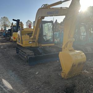 Excavatrice Komatsu 60 d'occasion en bon état, pelle de 5 tonnes disponible, stock limité, prête à être expédiée, excellent rapport qualité-prix - Product Image 2