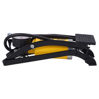 Pompe à air pour vélo Bee de haute qualité, compresseur d'air portable monocylindre, pompe à pied pour vélo, vélo électrique et articles gonflables