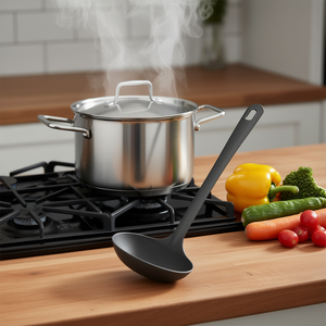 Cucharas de Servir Tecna, Paquete de 6 Utensilios Metálicos para Cocina - Product Image 3