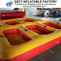 Bateau gonflable commercial pour la pêche à la ligne, bateau banane, tube de pêche à la ligne