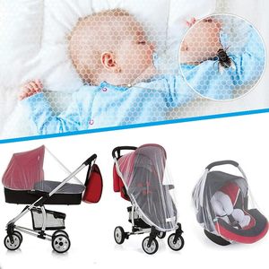 Moustiquaire universelle respirante pour poussette, 73x34 Cm, avec bande élastique, housse de protection pour siège de voiture pour bébé - Product Image 5