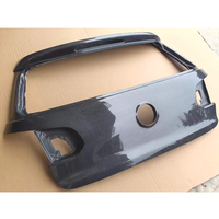 Pour Volkswagen Golf 6 2008-2012, coffre arrière en fibre de carbone