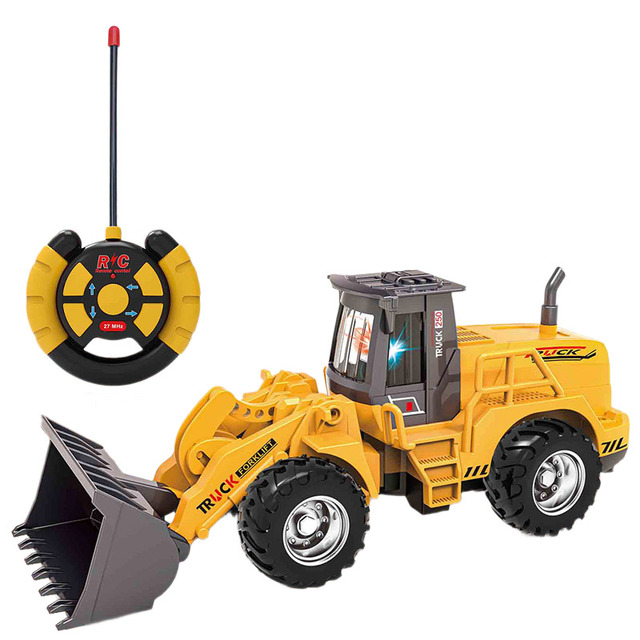 Customized Rc Bulldozer Toy Remote Control Truck Toys Vehicle Toy Engineering Toys for Kids