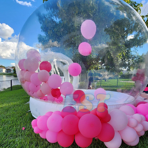 Noleggio migliori <span class=keywords><strong>vendita</strong></span> palloncini Bubble Jumping tenda trasparente gonfiabile casa gonfiabile della bolla della casa con fondo rimbalzante - Product Image 3