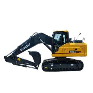Excavatrice sur chenilles fiable SHANTUI SE220LC avec moteur Cummins, forte puissance de creusement pour les travaux de construction lourds - Product Image 1