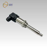 HY Akurasi Tinggi ±0.5 ° Sensor Suhu C 4-20mA 2-Kawat IP67 Probe Baja Tahan Karat -50 hingga 150 ° C Industri