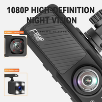 Caméra de tableau de bord de voiture 3 canaux HD 1080P WIFI 3 objectifs à l'intérieur du véhicule Caméra de tableau de bord à trois voies Enregistreur vidéo Caméra de tableau de bord Caméscope