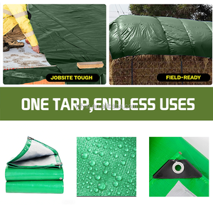 Bâche en PE ignifuge haute résistance, feuilles de plastique imperméables pour la protection extérieure et les couvertures de camions - Product Image 4