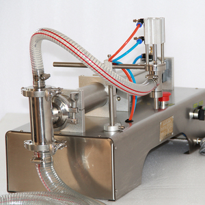 Remplisseuse liquide semi-automatique à 2 têtes pour shampoing, thé, <span class=keywords><strong>lait</strong></span>, parfum, vin rouge, sauce soja, eau minérale - Product Image 6