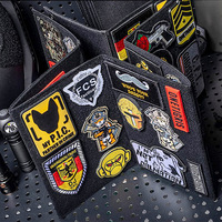 Planche de rangement de finition tactique DIY Badge Paste Pad pour affichage Planche en nylon Patch Holder Mat