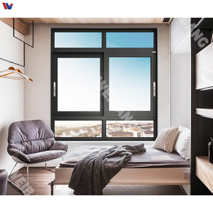 Fenêtre intérieure moderne en alliage d'aluminium avec verre revêtu facile à nettoyer pour usage domestique et commercial extérieur - Product Image 4