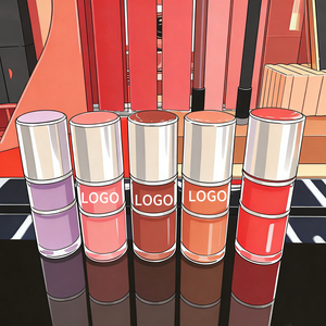 Personalized Customized Mineral Vegan MatteLiquid <b>Lip</b> Gloss with Long-Lasting Formula LuxuryBrand Mirror Surface Cosmetic - Product Image 1