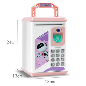 Hotsale Hộp An Toàn Điện Tử, Heo Đất Vân Tay Hộp Tiết Kiệm Tiền Atm Điện Tử Vân Tay Cho Trẻ Em/ - Product Image 6