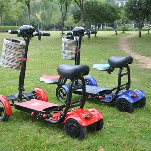 Kolaylığı ve güvenliği sağlamak kolay basit talimatlar 4 tekerlekli kulüp sürücü lityum scooter