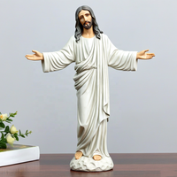 Décor à la maison Souvenir cadeau Figurine résine personnalisée religieuse Marie Sculpture catholique Jésus Statues