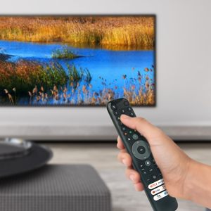 <span class=keywords><strong>TCL</strong></span> pour la télécommande TV <span class=keywords><strong>Bluetooth</strong></span> RC833 RC813 avec code fixe de reconnaissance vocale - Product Image 2