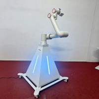 Düğün, Ticari Etkinlikler ve Partiler için iPad Kamera, DSLR, SLR ile Uyumlu Robotik Kol 360 Derece Ağır Çekim Fotoğraf Kabini