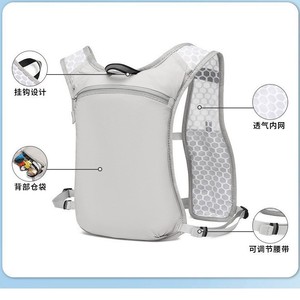 เสื้อกีฬากลางแจ้งน้ำหนักเบา ระบายอากาศได้ดี พร้อมสายรัดเอวปรับได้ สำหรับเดินป่า ปั่นจักรยาน วิ่ง ผู้ชาย ผู้ใหญ่ - Product Image 1