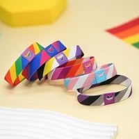 Bracelets en tissu élastique réutilisables, bracelets NFC, sangle/tissu tissé extensible RFID FM1108 Ntag 213 Ntag 215 Ntag216, bracelet élastique