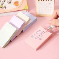 Bloc de Notas Adhesivas, Notas Adhesivas Bonitas Multicolores, Bloc Autoadhesivo Personalizado, Fácil de Pegar, para el Hogar, la Oficina, Índice de Cuadernos, Notas Adhesivas