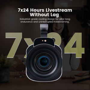 Tenveo 4K 60fps HDMI PTZ Live-Streaming-Kamera mit 4/3-Zoll-Sensor, 3-fachem optischem Zoom + 16-fachem Digitalzoom mit 93 °   FOV 7x24 Stunden Betrieb - Product Image 6