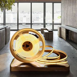 Bande lumineuse LED 12V 2835 8MM en gros, interrupteur à capteur tactile intelligent, éclairage de miroir, trois couleurs CCT 3000-6500K, lampe en cuivre - Product Image 3