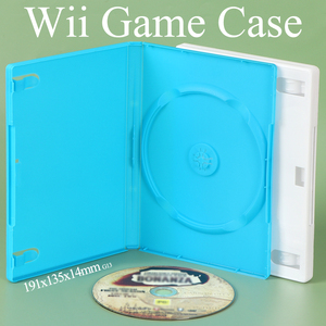 YUZMEI - Caja de Repuesto para Juegos de Wii, 14 mm, Premium, para DVD y CD, Compatible con Wii U, <span class=keywords><strong>PS4</strong></span>, Xbox 360, Caja para Juegos de un o dos Discos, Carcasa para PS5 - Product Image 1
