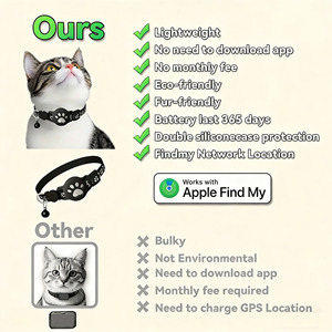 Etiqueta Inteligente Google Find My Device AirTag, Rastreador de Mascotas, Localizador GPS Global MFI, Etiqueta Antipérdida para iOS y Android, Collar para Mascotas, Rastreadores de Mascotas - Product Image 3